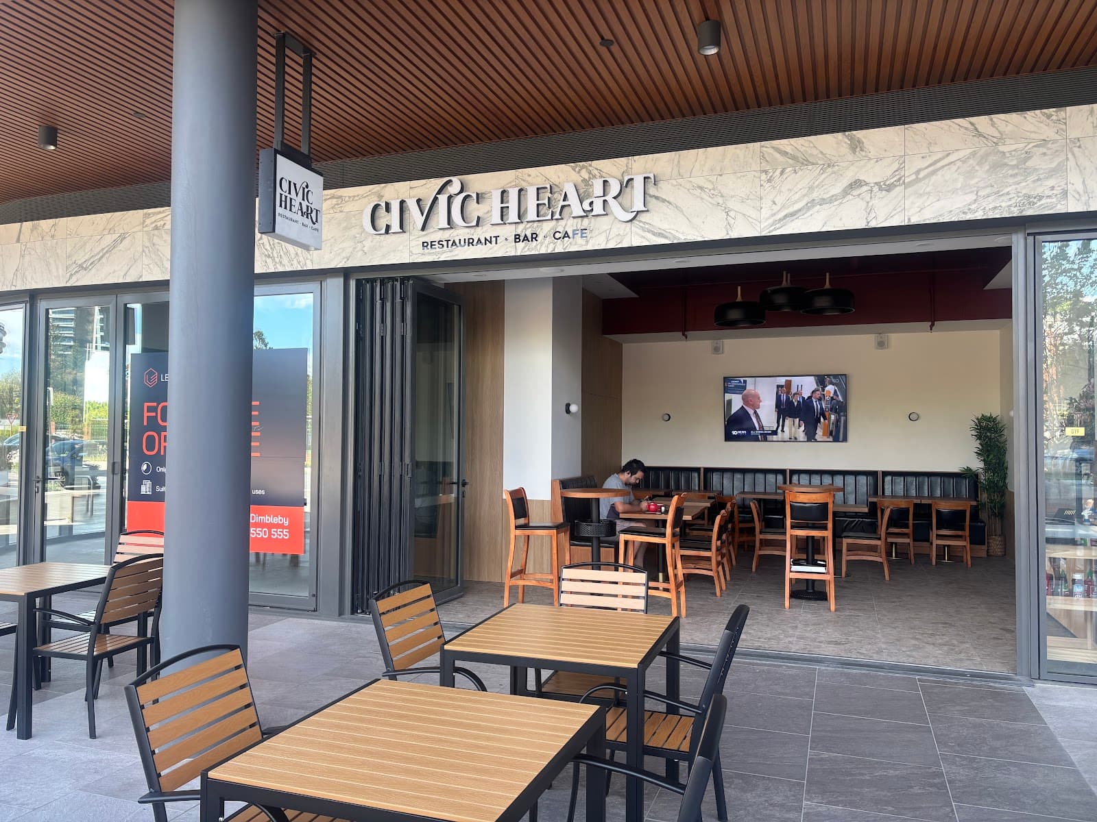 Civic Heart Restaurant Bar and Cafe — South Perth, Perth