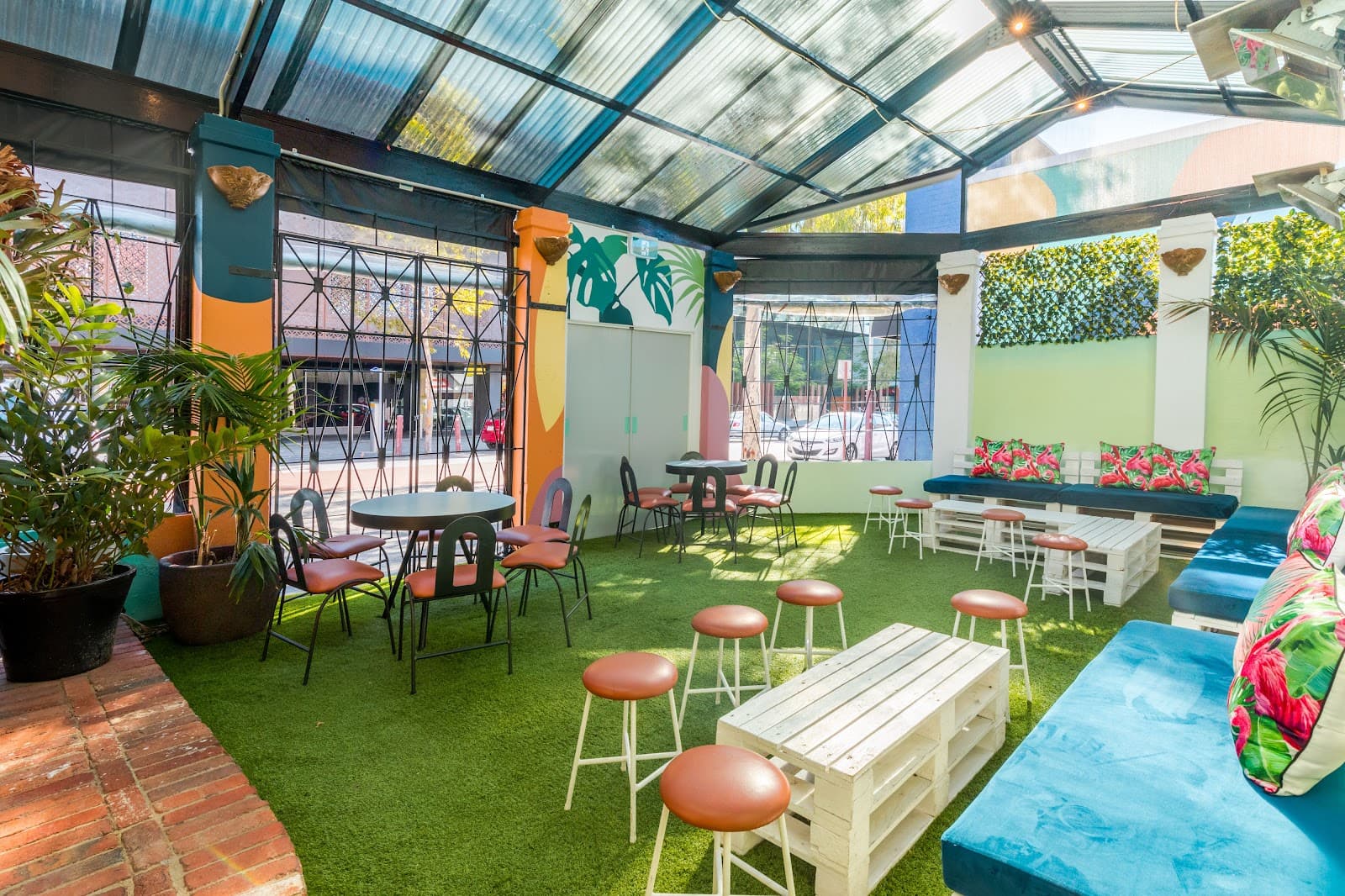 Neon Palms — Mount Lawley, Perth