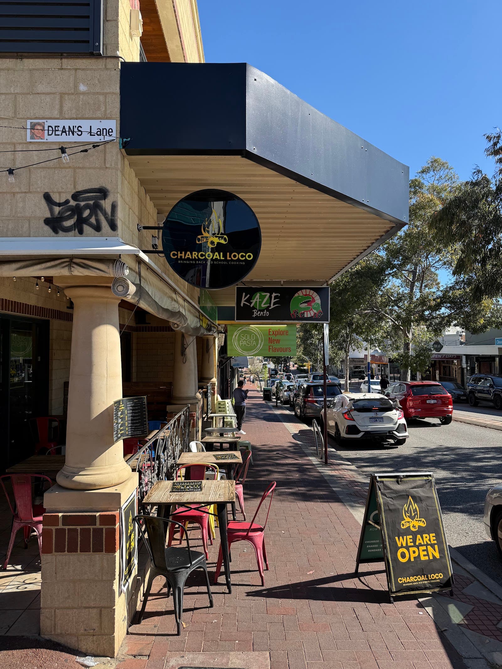 Charcoal Loco — Mount Lawley, Perth