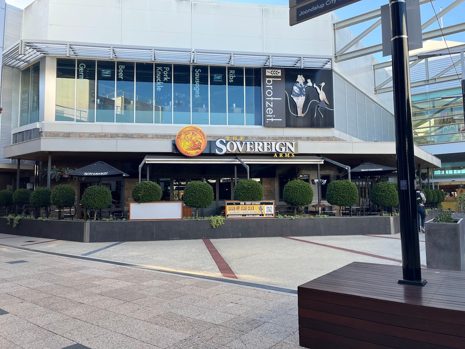 The Sovereign Arms — Joondalup, Perth