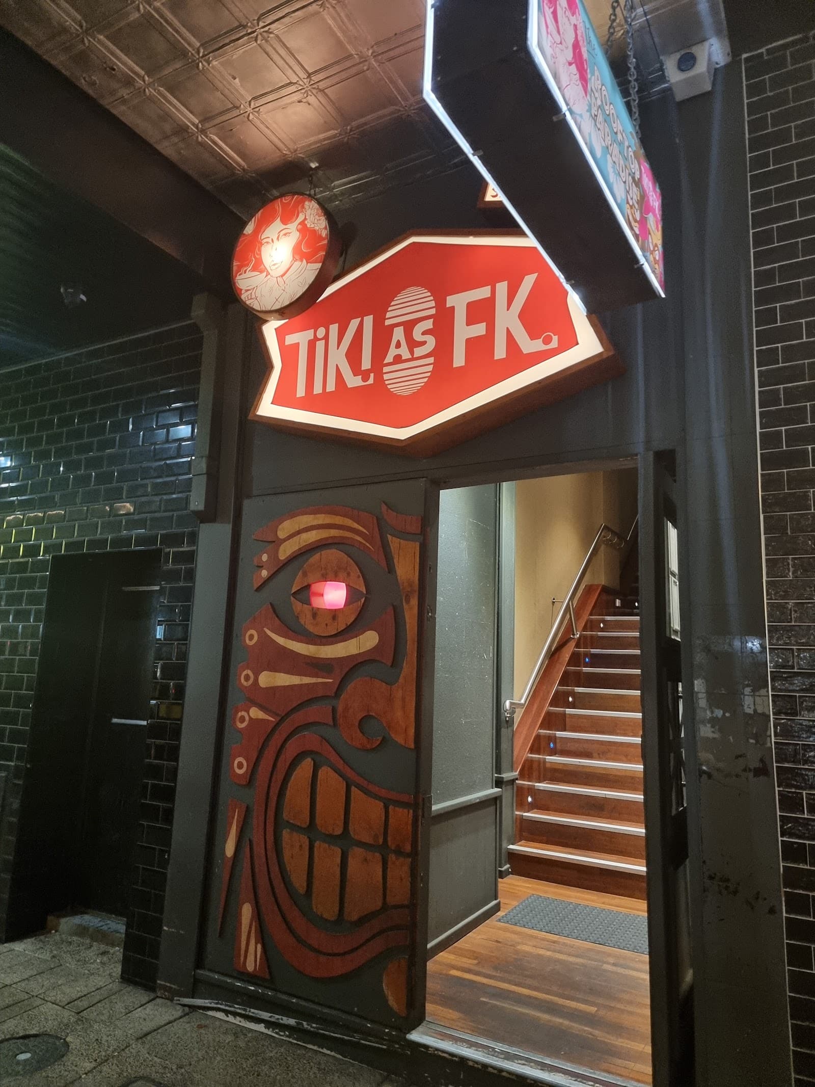 Tiki as FK — Northbridge, Perth