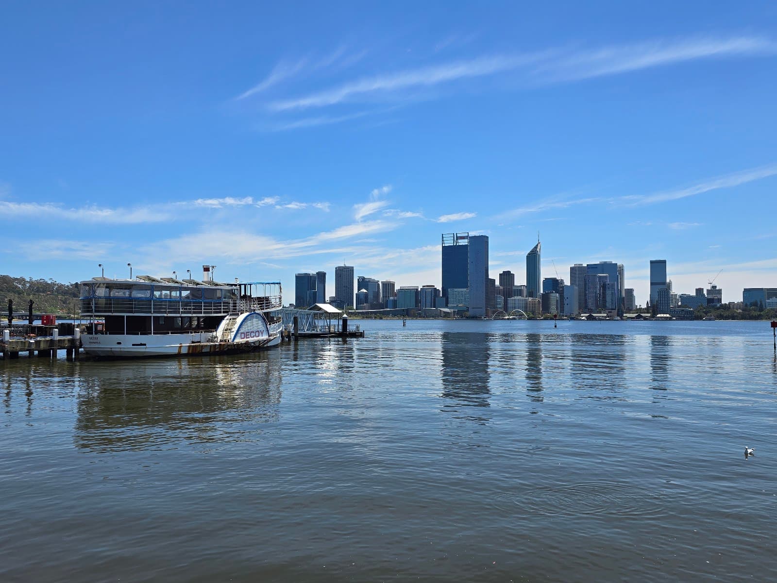 The Decoy Paddle Steamer — South Perth, Perth