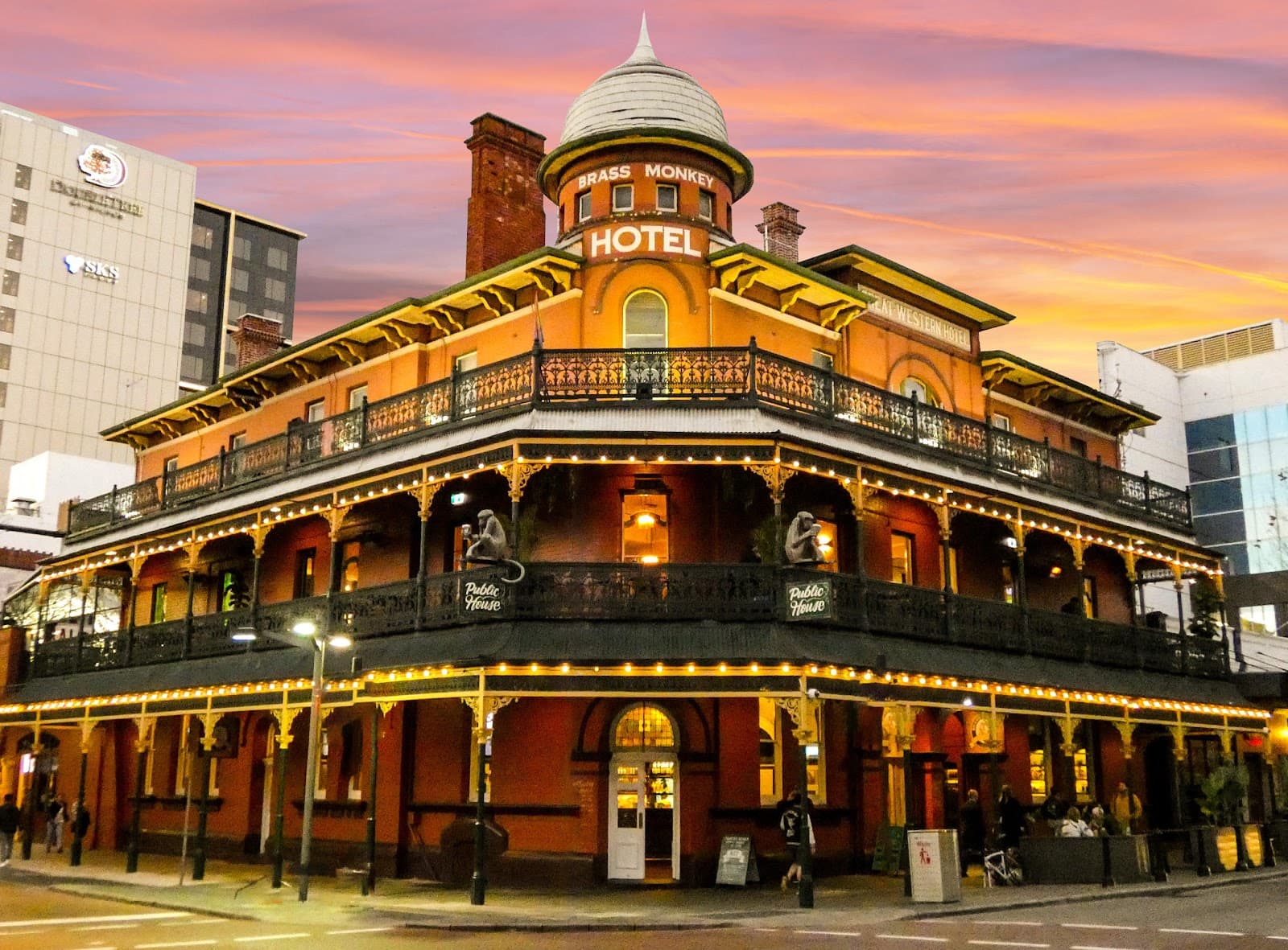 Brass Monkey Hotel — Northbridge, Perth